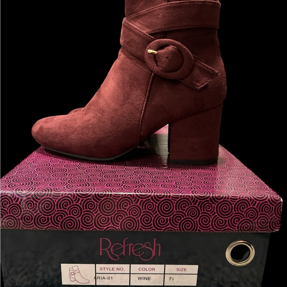 Suede Booties - Picture 4 of 5